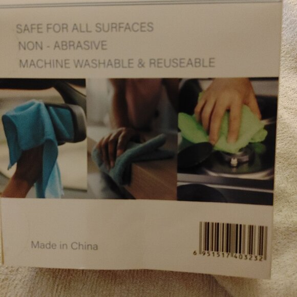 Microfiber Cleaning Cloths (8 in Pack) Brand New - Picture 6 of 8